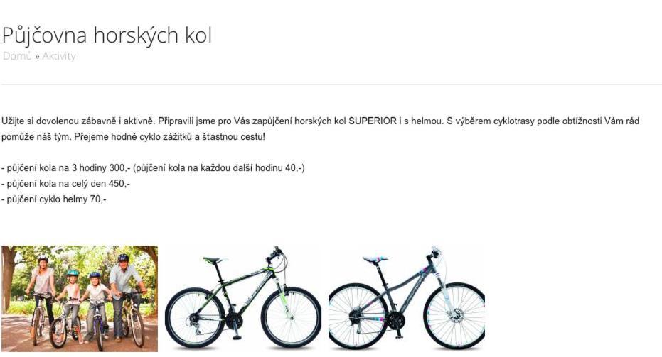 Sport Apartman Dm Dolní Morava エクステリア 写真